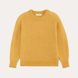 NEW Everlane Cocoon Crew Sweater in Alpaca size L